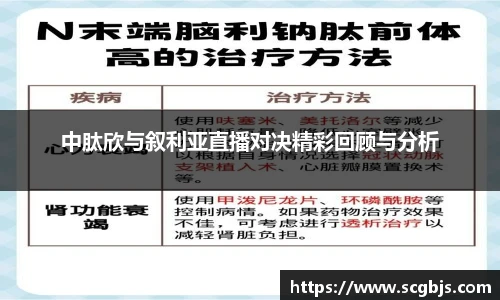 中肽欣与叙利亚直播对决精彩回顾与分析